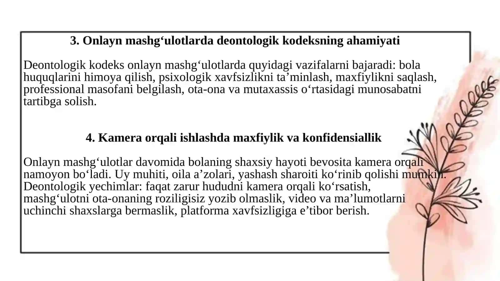 Onlayn mashg‘ulotlar 4