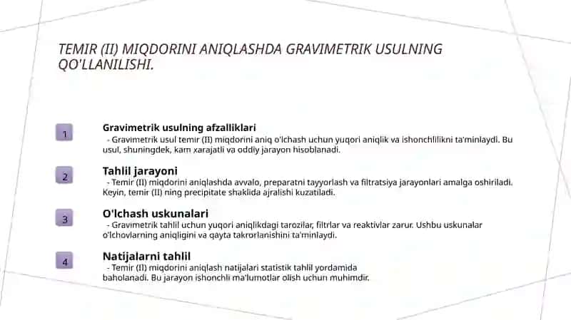 Gravimetrik Tahlil Usuli 4