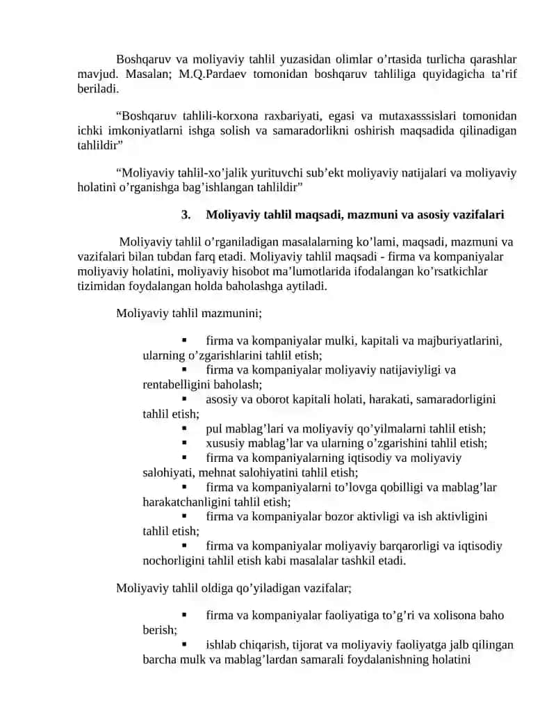 Moliyaviy tahlil va uning axbarotlar tizimining xalqaro mezonlari 4