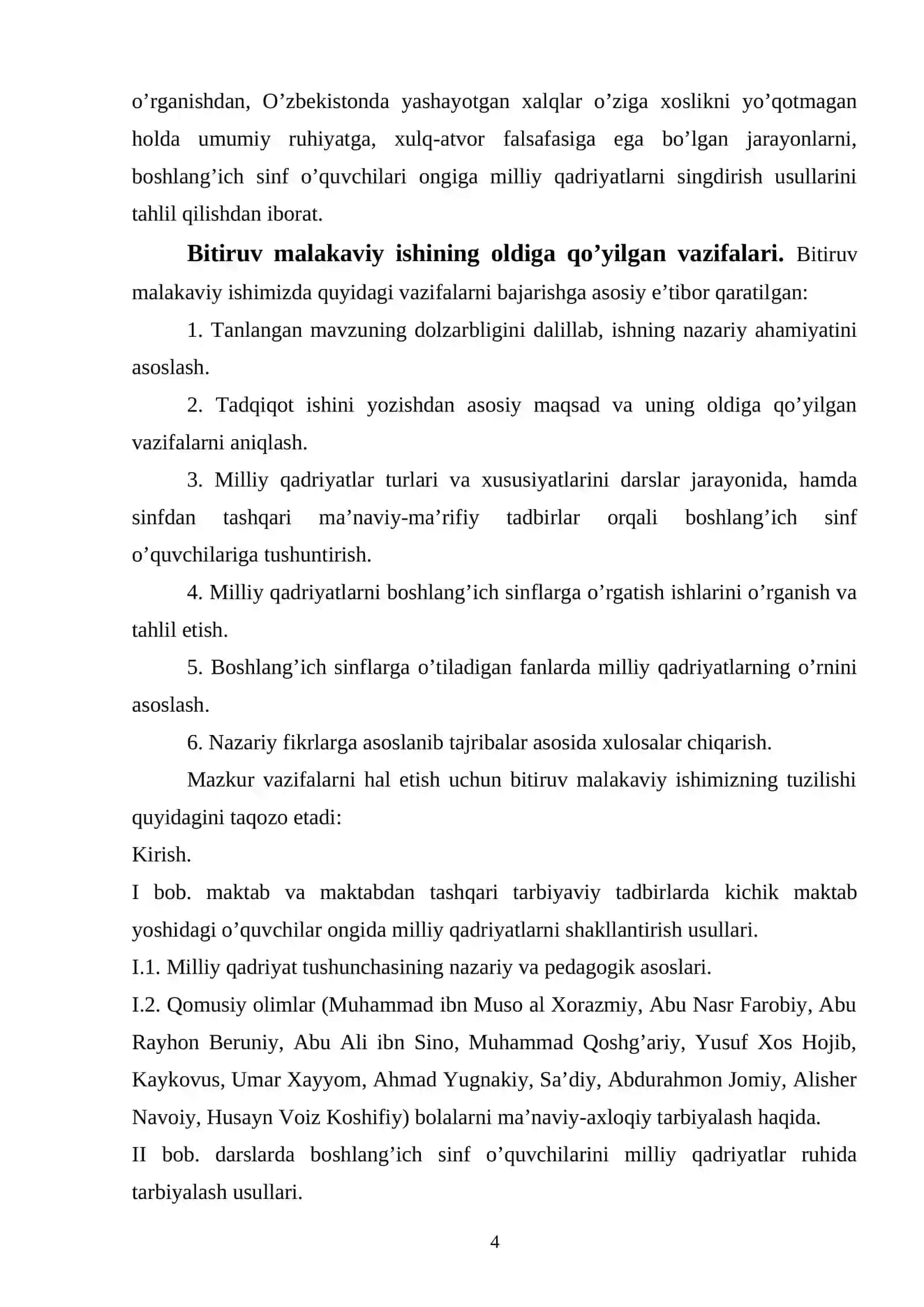 Kichik maktab yoshidagi o’quvchilar ongida milliy qadriyatlarni shakllantirish metodikasi 4