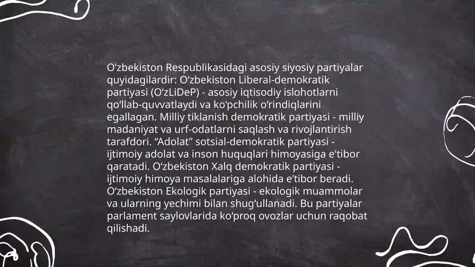 O'zbekiston Respublikasidagi siyosiy partiyalar 4
