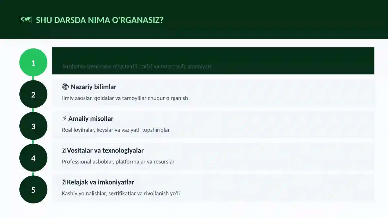 Jarohatsiz trenirovka 4