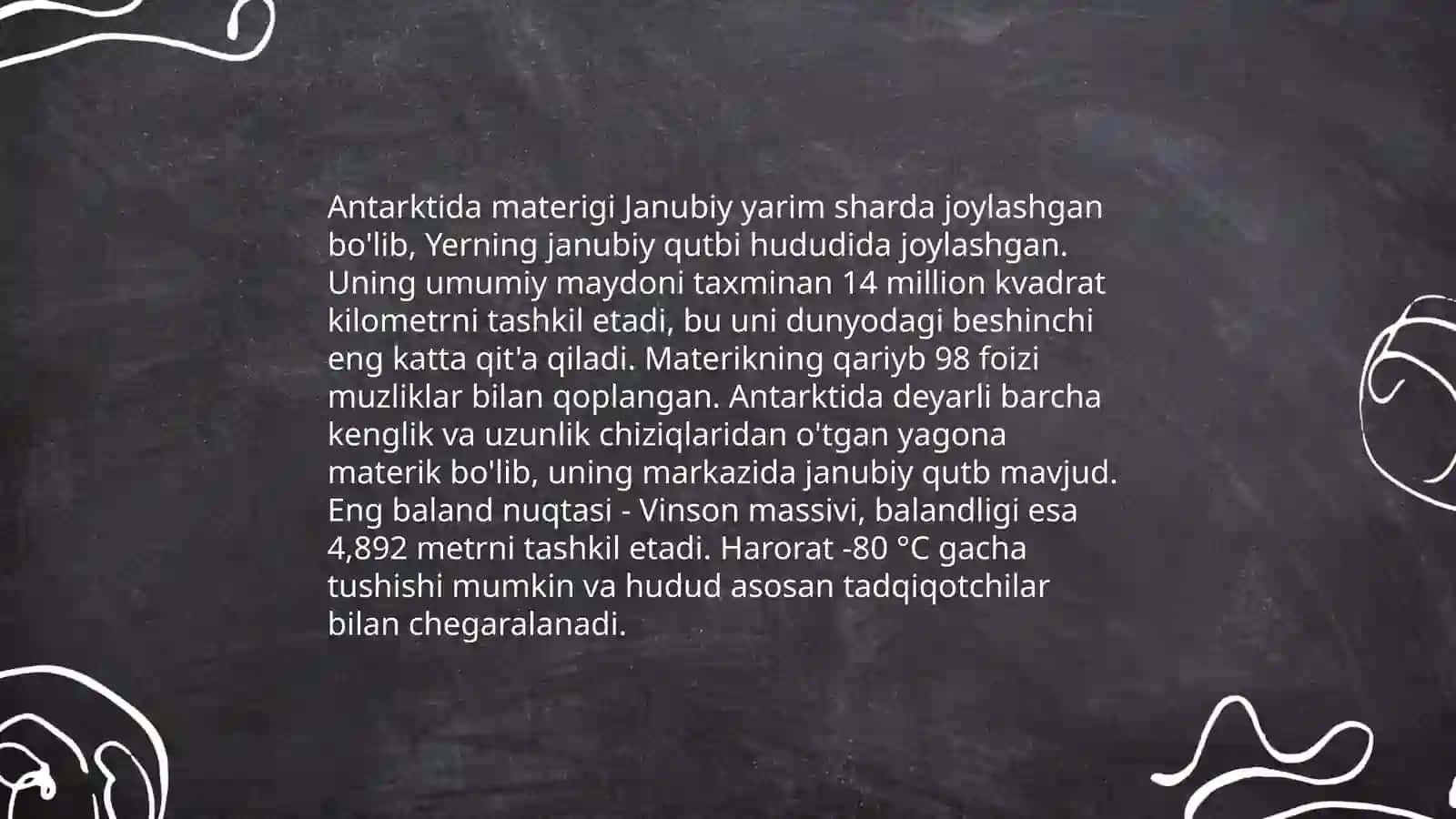Antarktida materigining geografik o'rni o'rganilishi 4