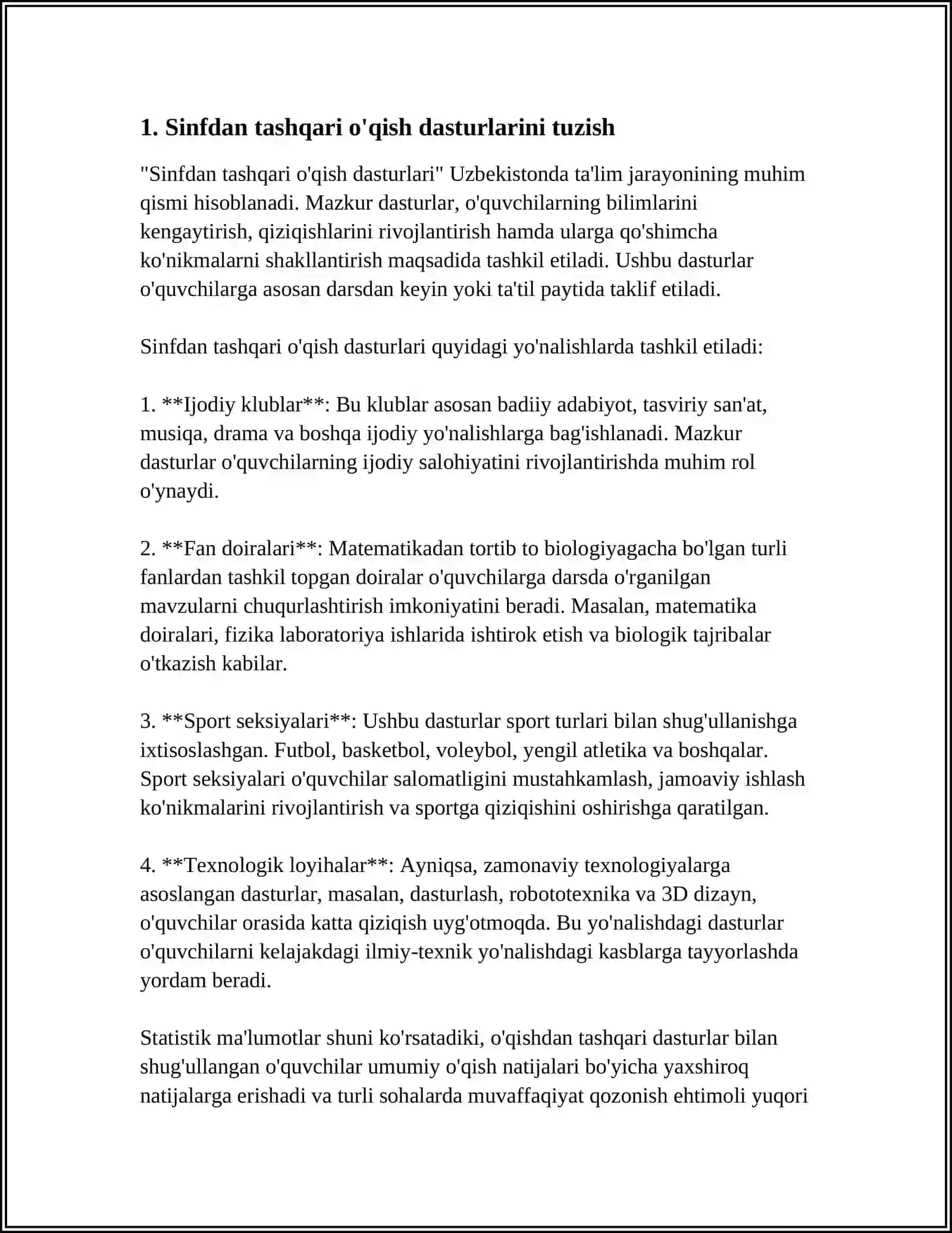 ONA TILI ÓQITISHDA SINFDAN VA MAKTABDAN TASHQARI ISHLARNI TASHKIL QILISH 4