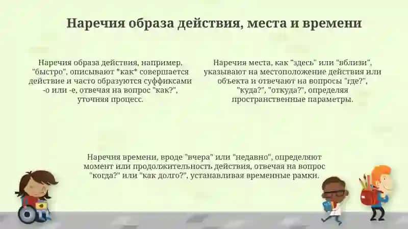 Наречие.Разряды.Лексическая тема:Ученые и их открытия 4
