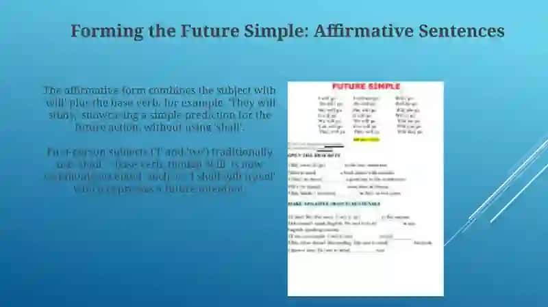 Future simple 4