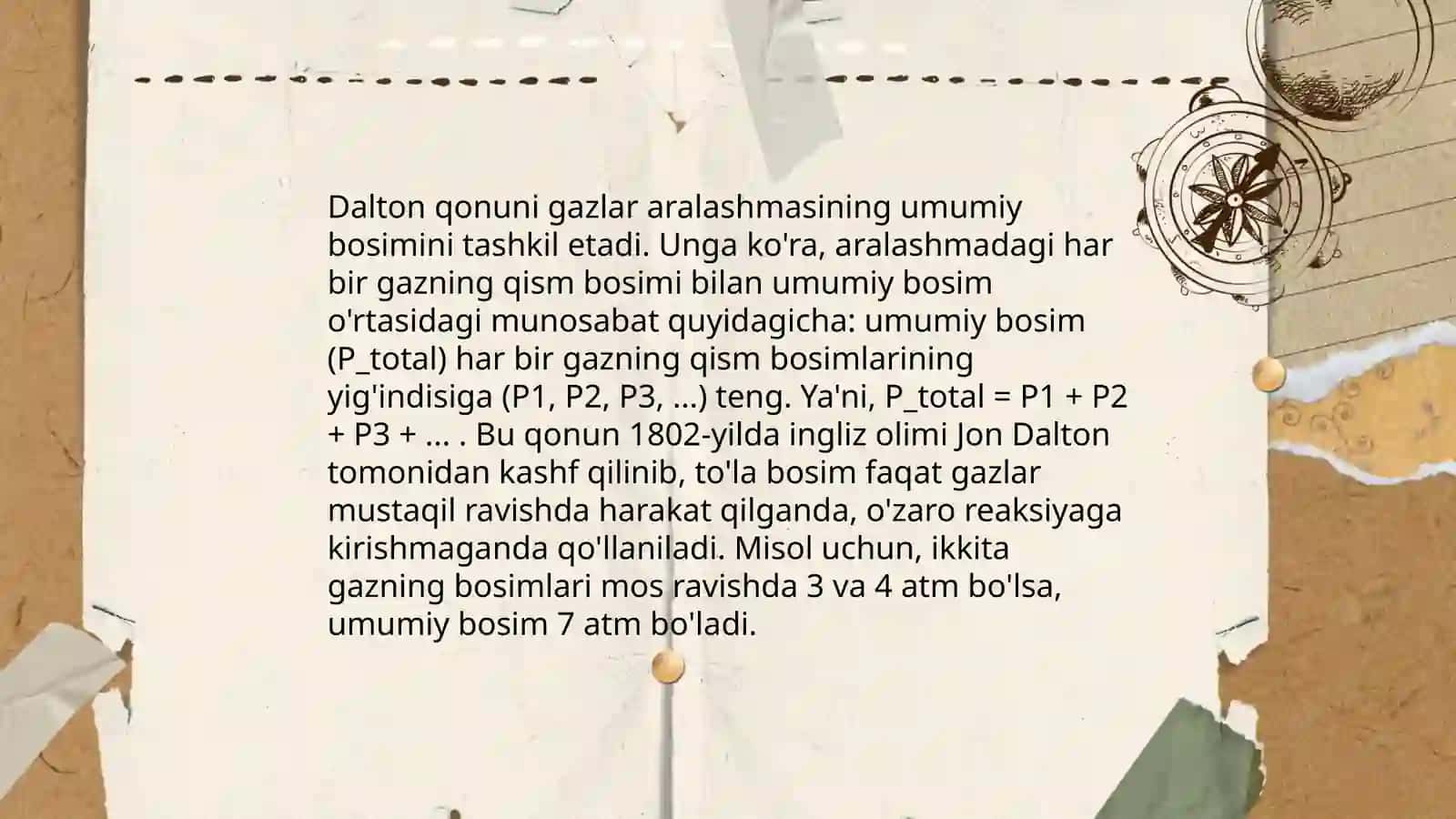 Stexeometrik qonunlarning ochilishi 4
