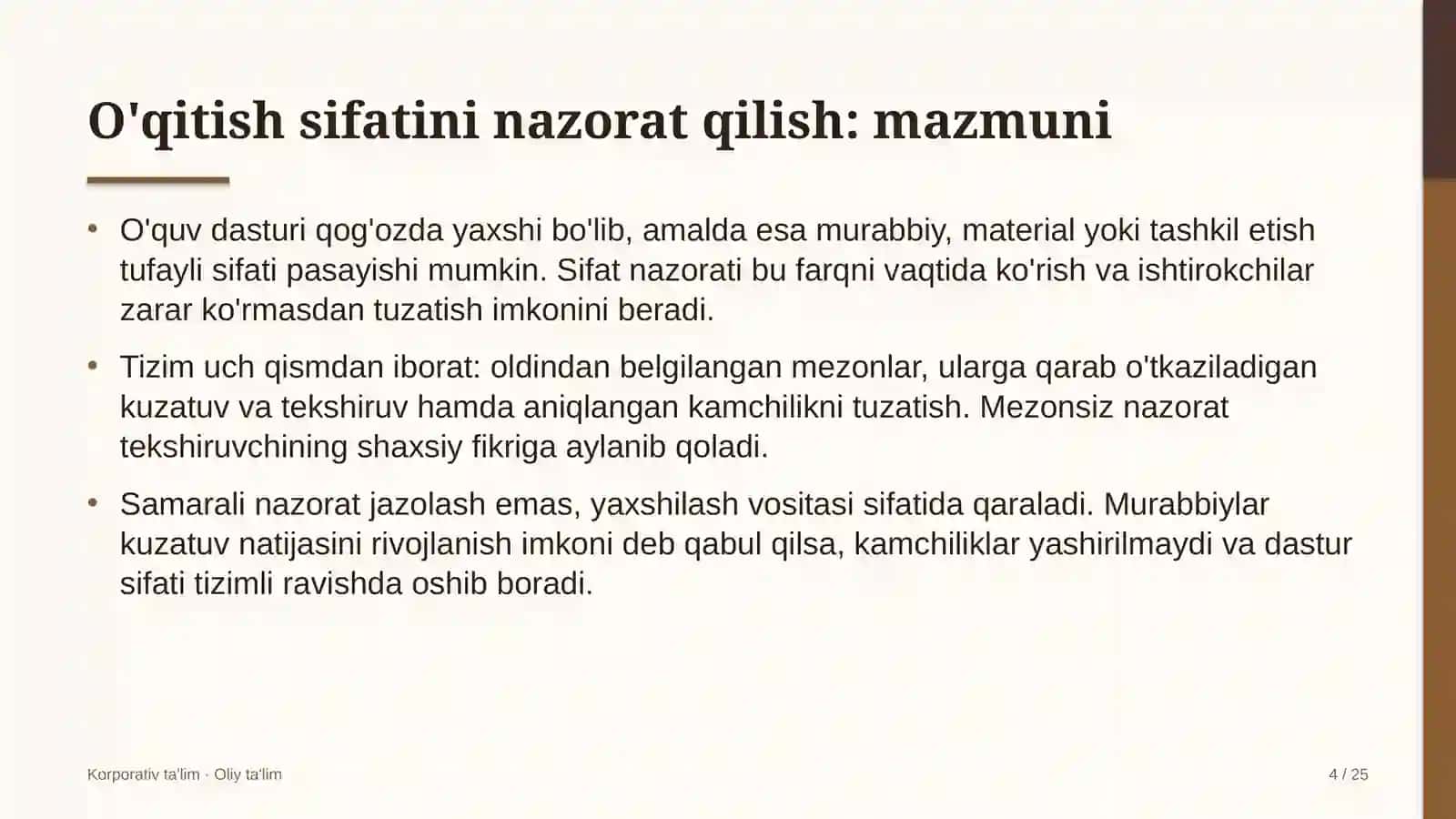 telekanallarda o'qitish sifatini nazorat qilish 9636 4