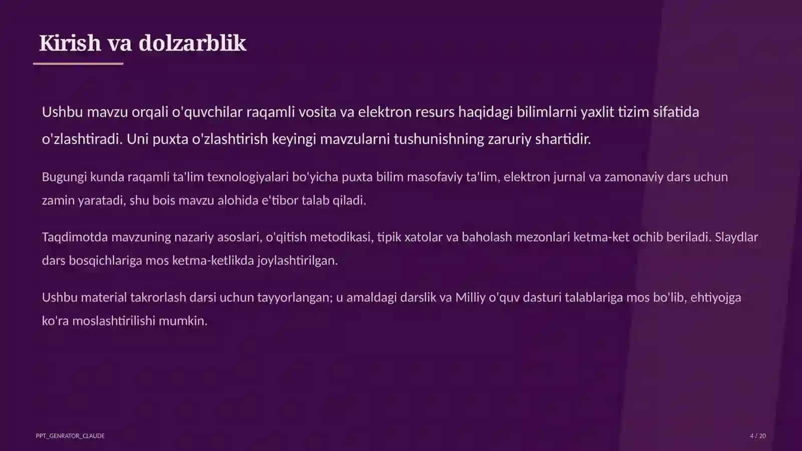 Ta'lim analitikasi: o'quvchi natijalarini tahlil qilish 4