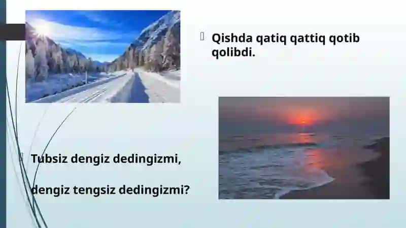 Tez aytishlarni soddadan murakkabga qarab tavsiflash 4