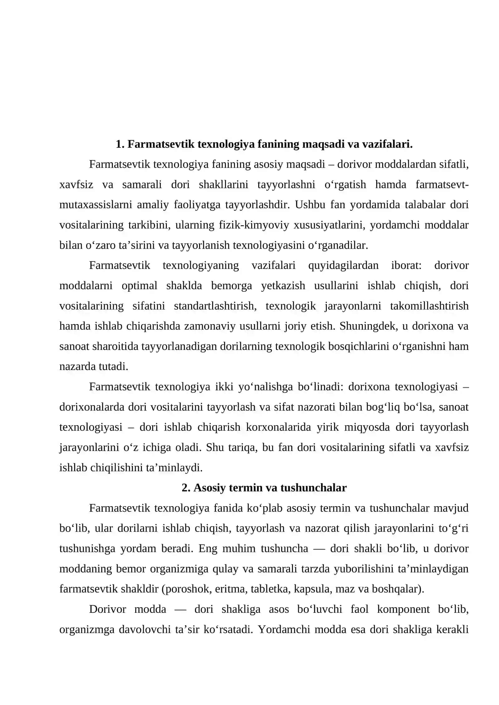 Farmatsevtik texnologiya fani 4