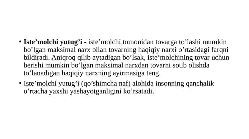 NARXLARNI MUVOFIQLASHTIRISH VA MONOPOLIYAGA QARSHI QONUN 4