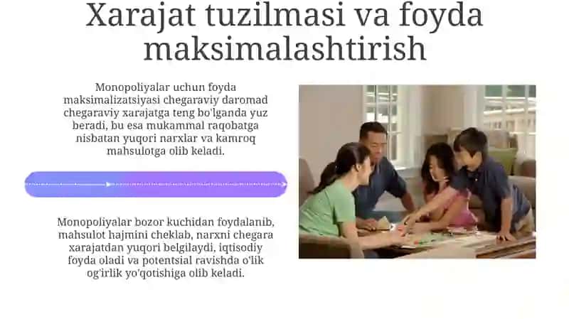 Monopolga qarshi ta'sirlar 4