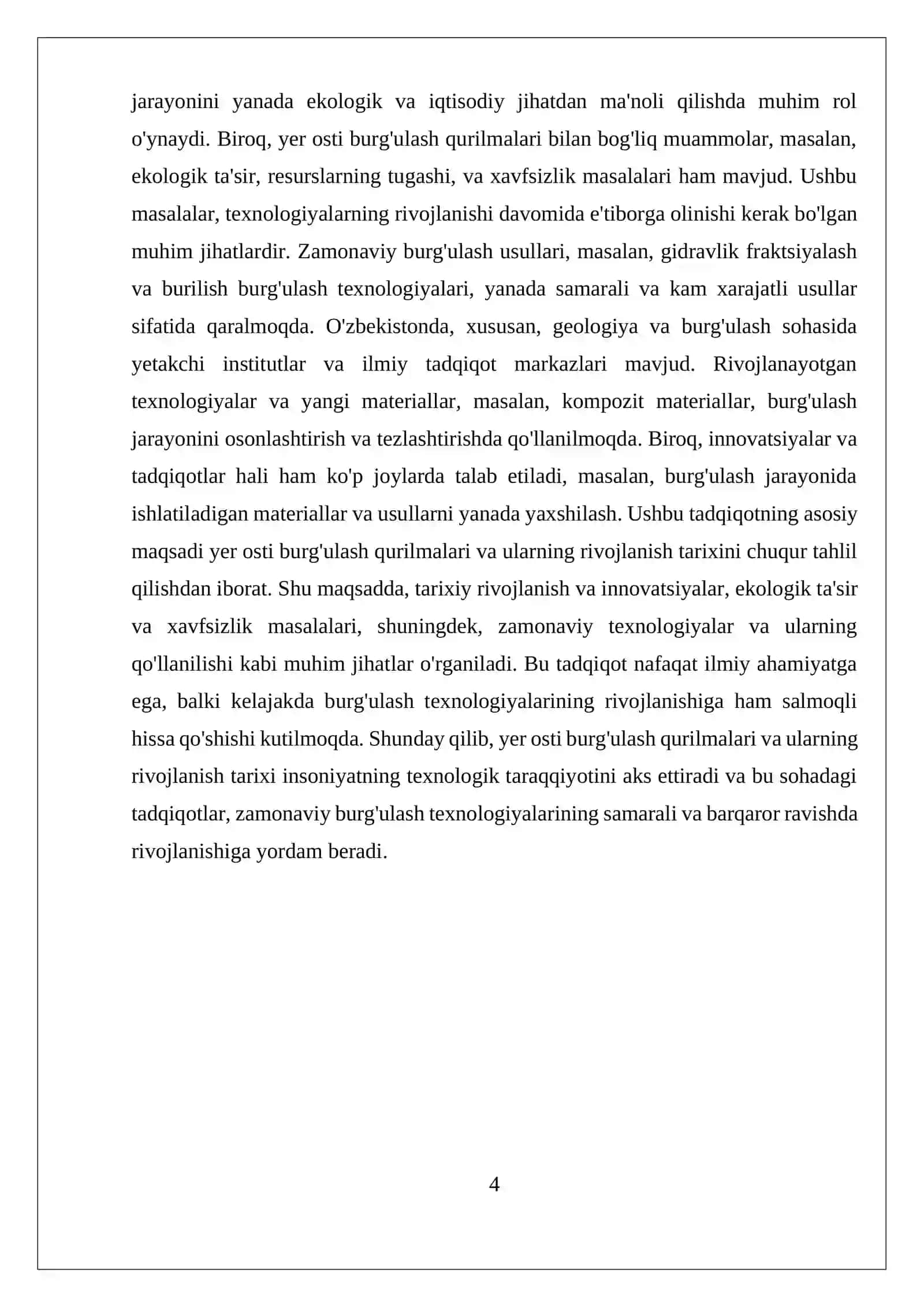 Yer osti burgulash qurilmalari va rivojlanish tarixi 4