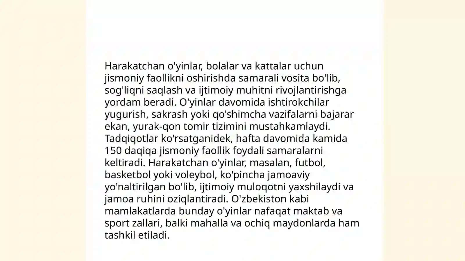 Jismoniy tarbiya darslarida o'quvchilar faoliyatini tashkil etish usullari Mustafoqulova Xosiyat 4