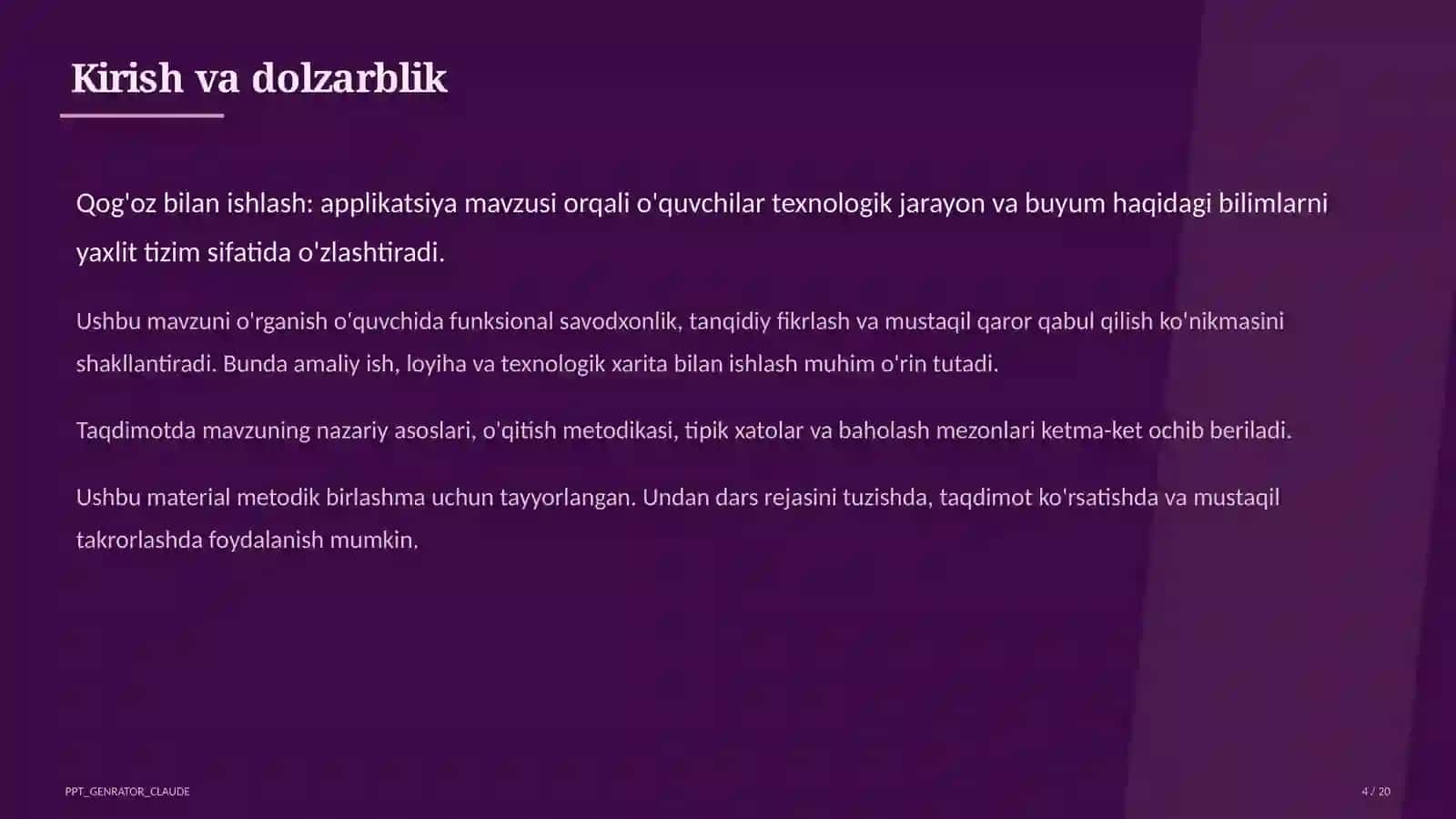 Qog'oz bilan ishlash: applikatsiya (1-sinf) 4