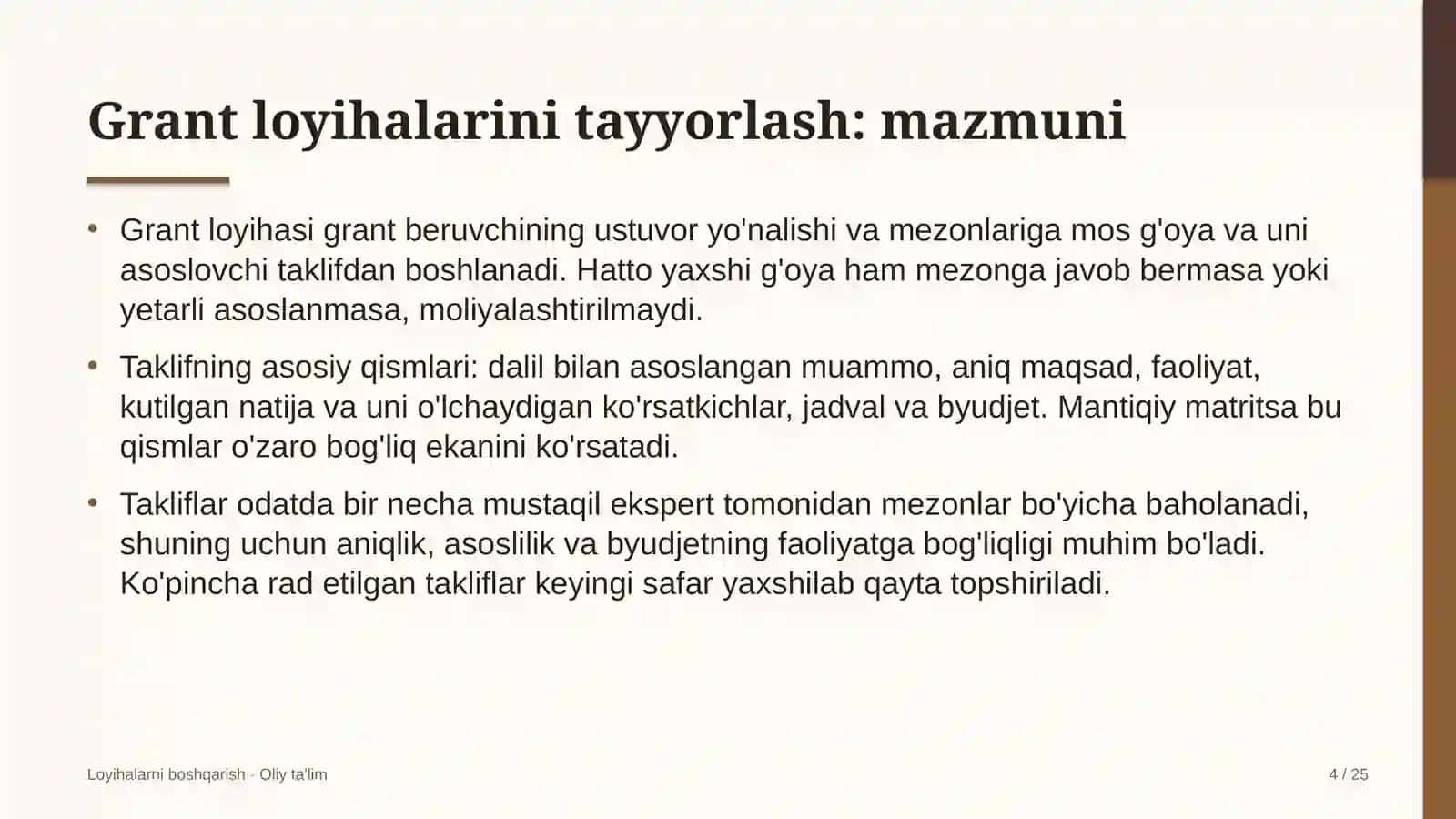 mehnat inspeksiyalarida grant loyihalarini tayyorlash 3457 4