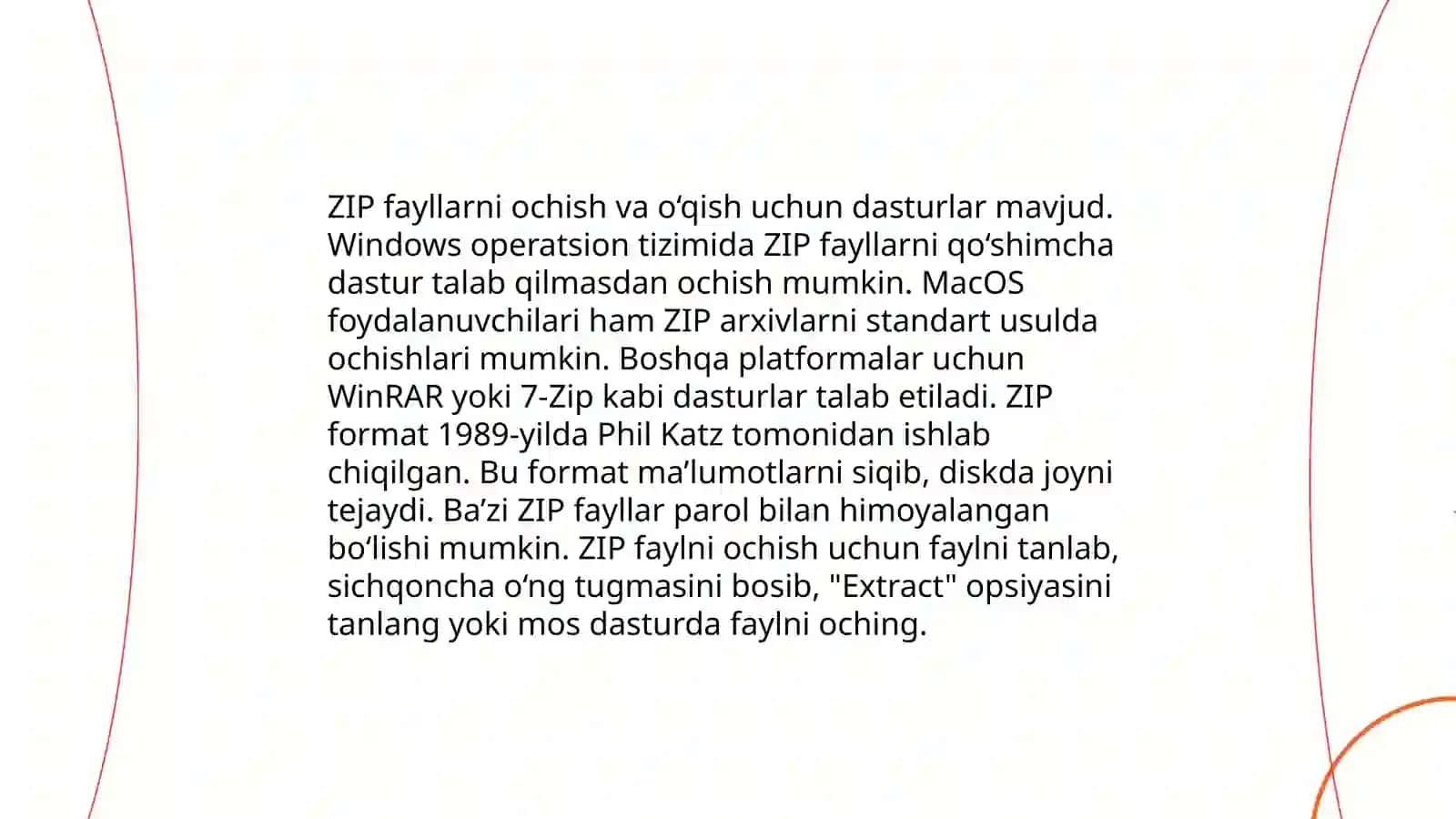 zipfile moduli bilan ishlash 4