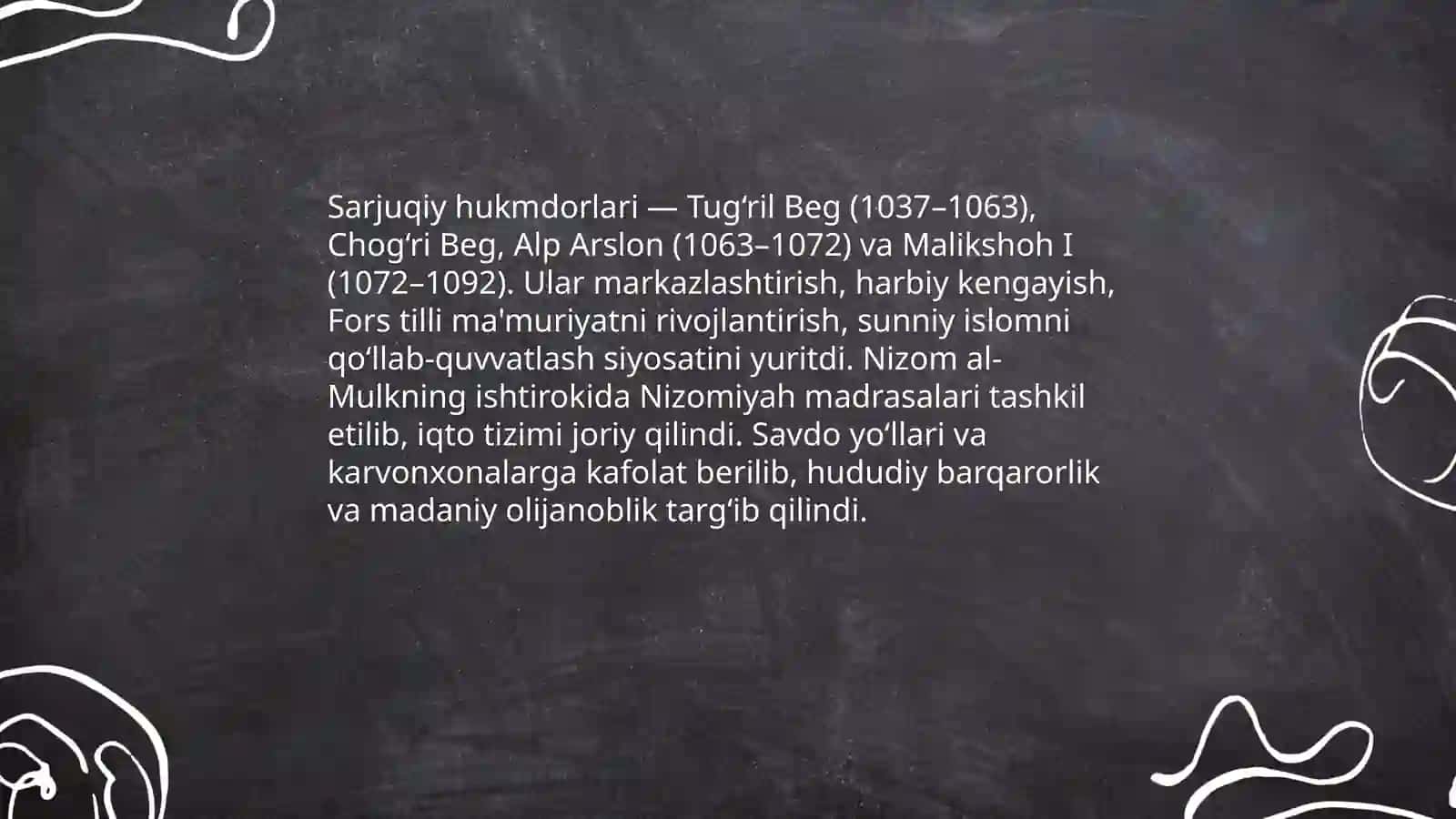 Sarjuqiylar 4
