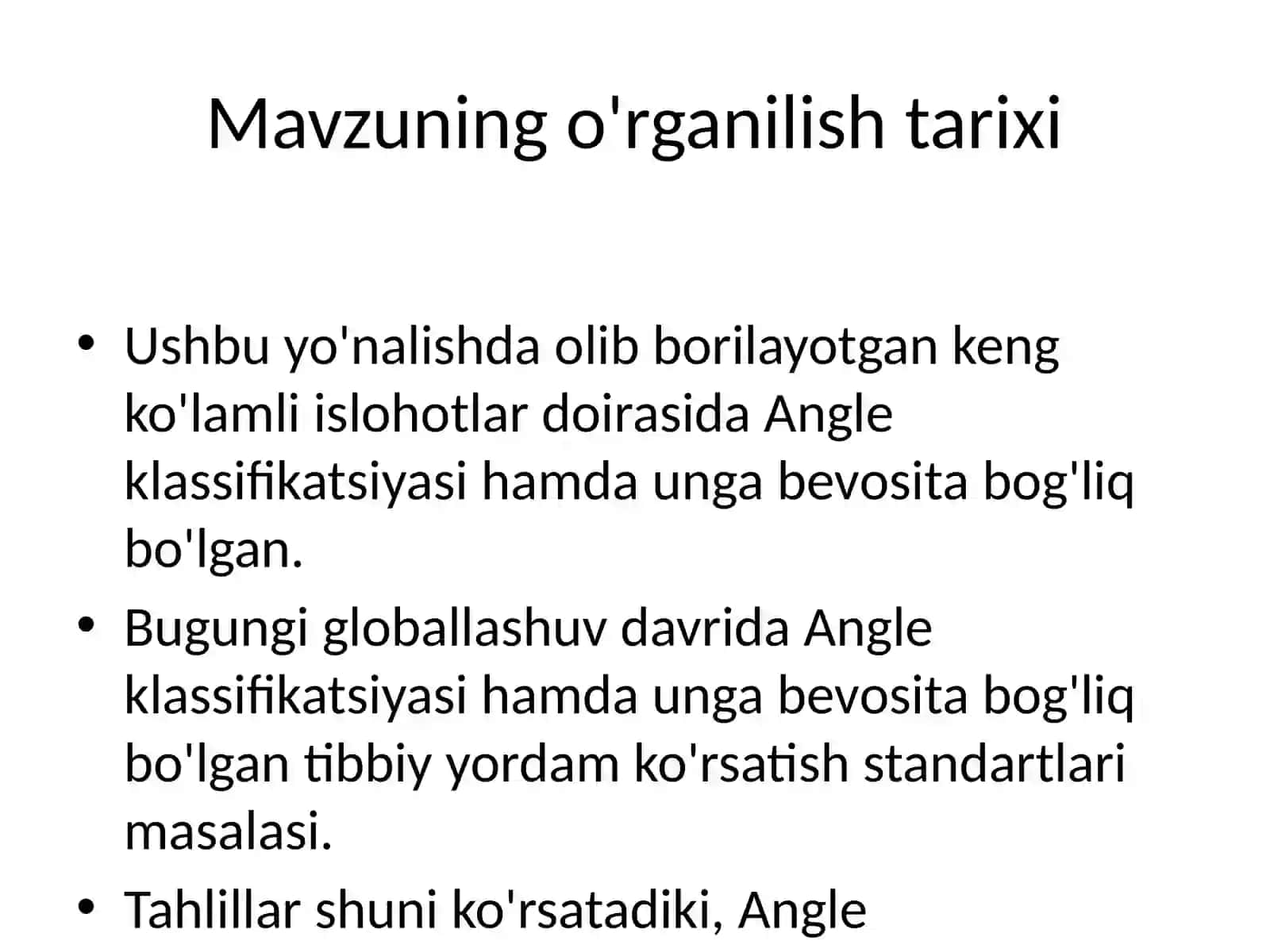 ANGLE KLASSIFIKATSIYASI 4