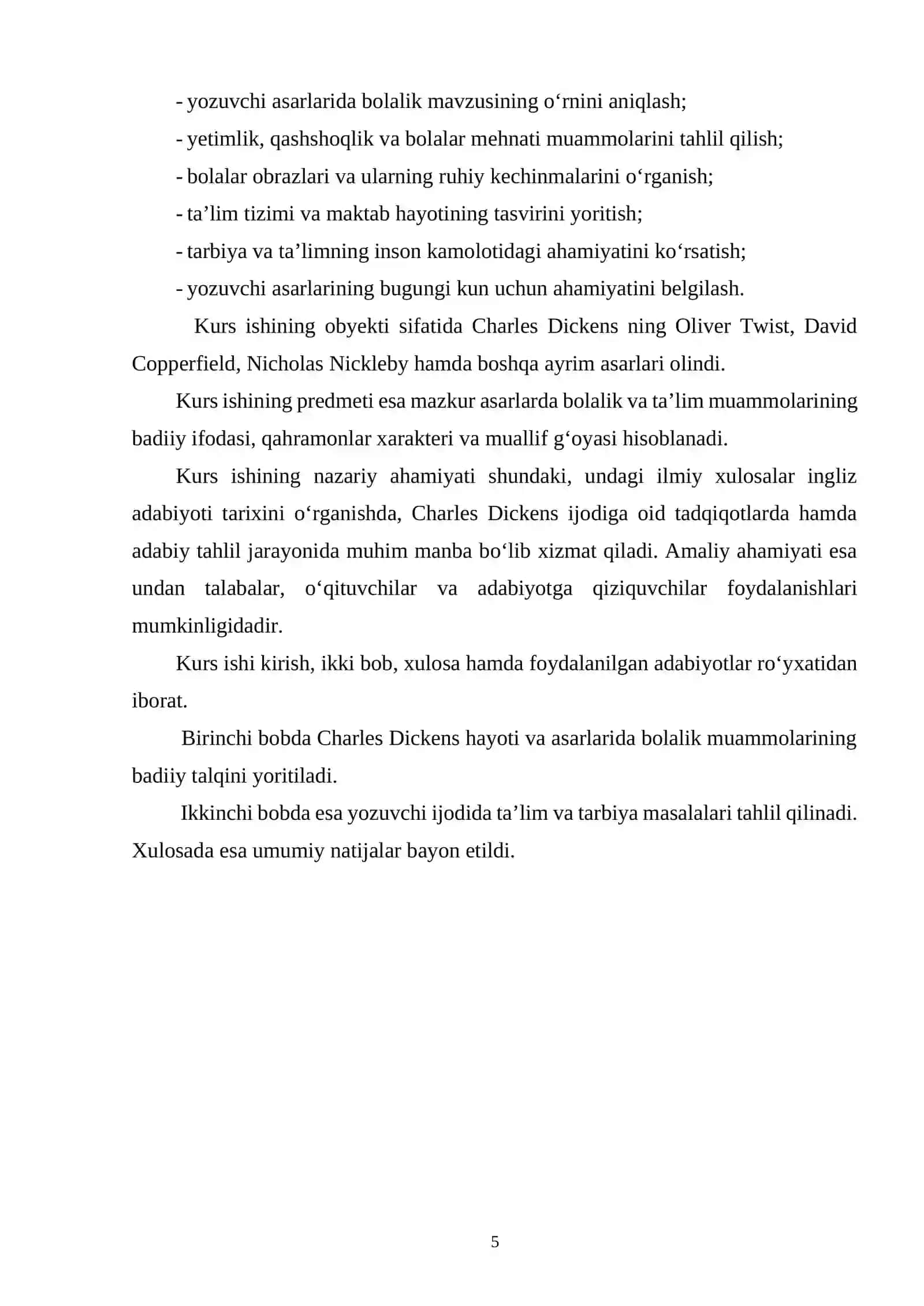 Charles Dickens asarlarida bolalik va ta’lim muammolari 4