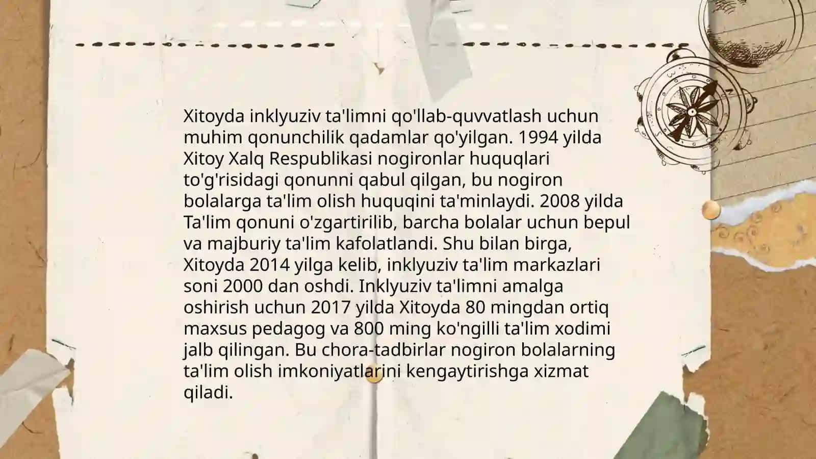 Xitoyda inklyuziv ta'limning rivojlanishi 4
