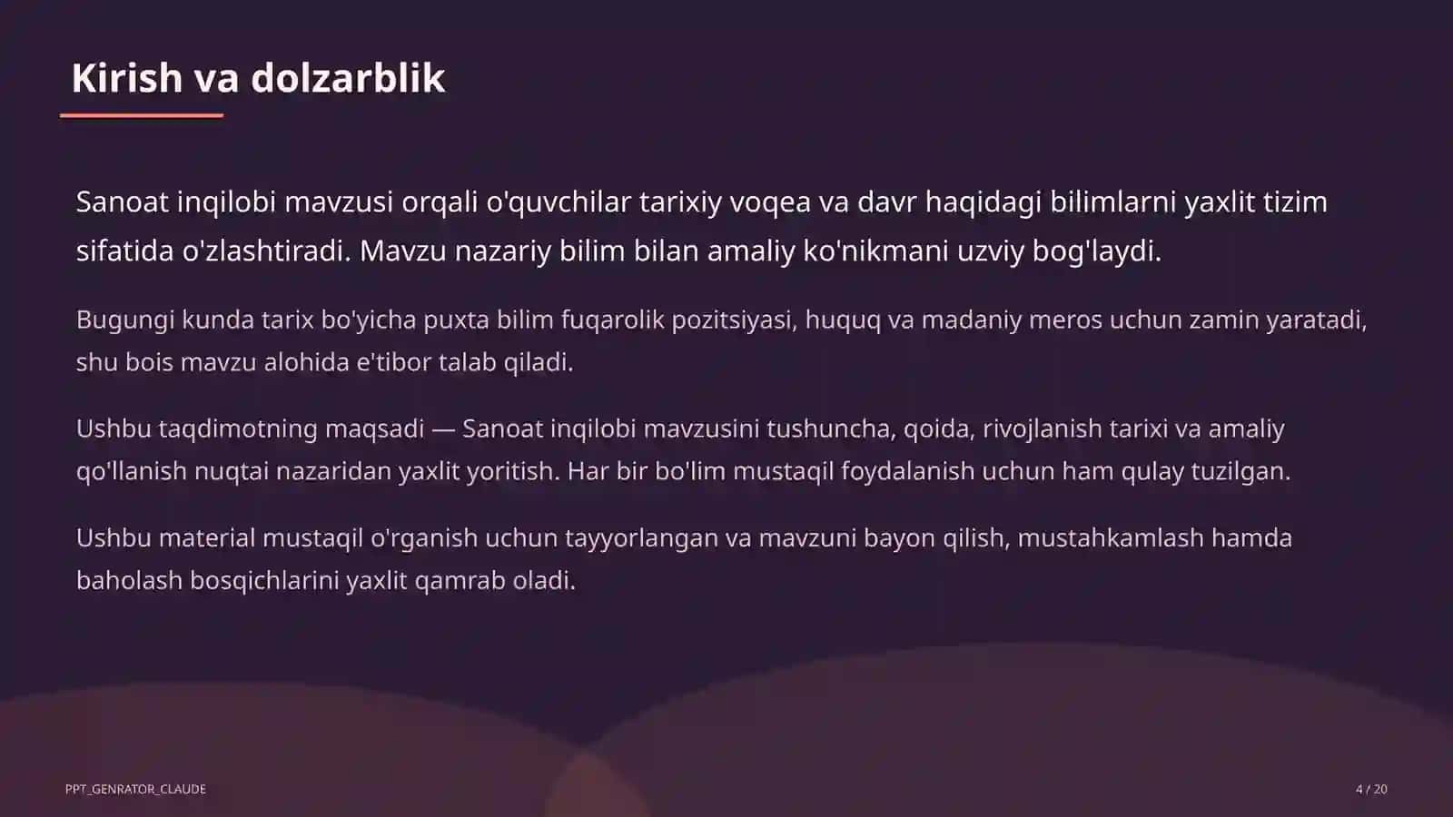 Sanoat inqilobi (9-sinf) 4