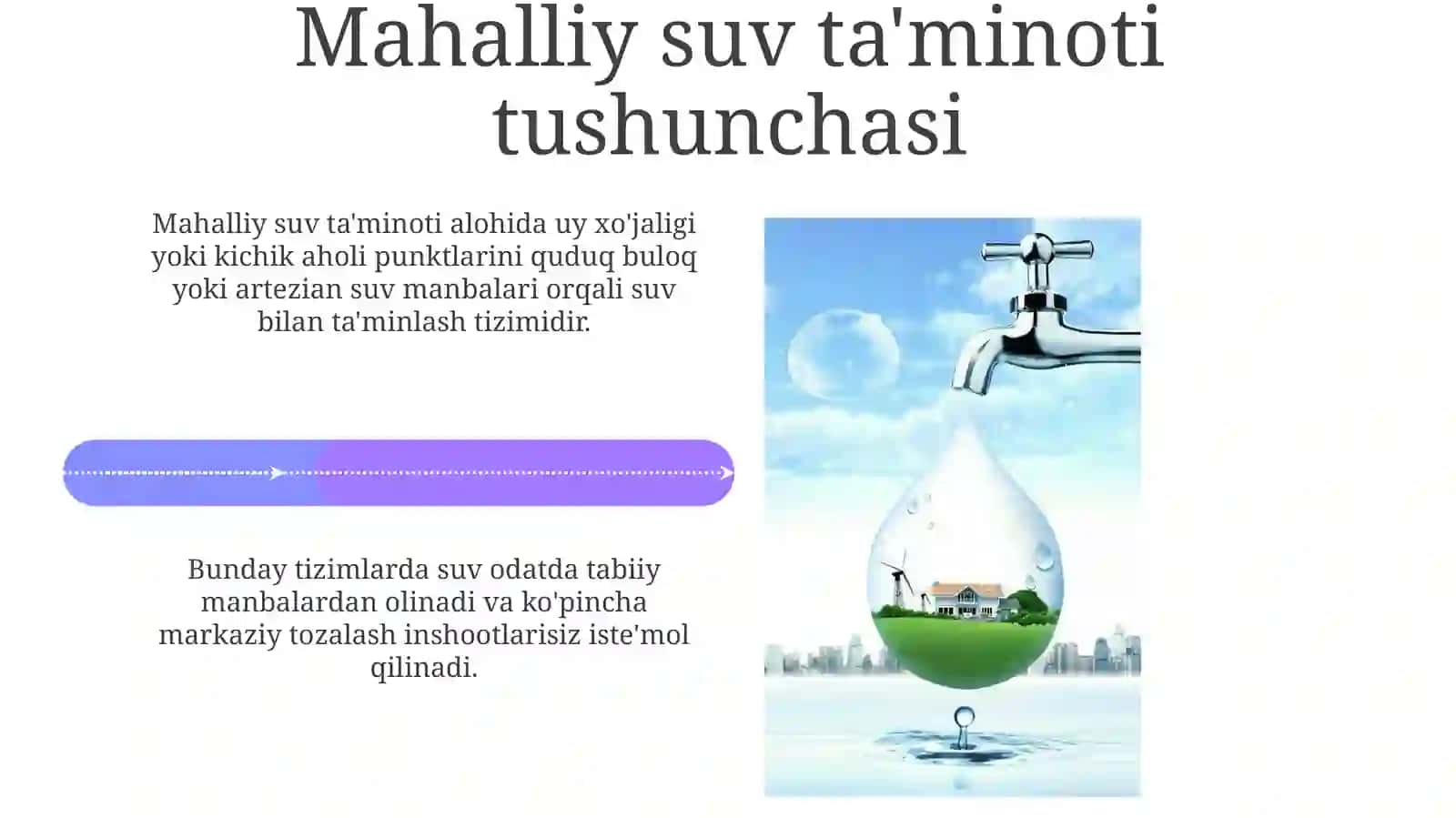 Mahalliy suv ta'minoti 4