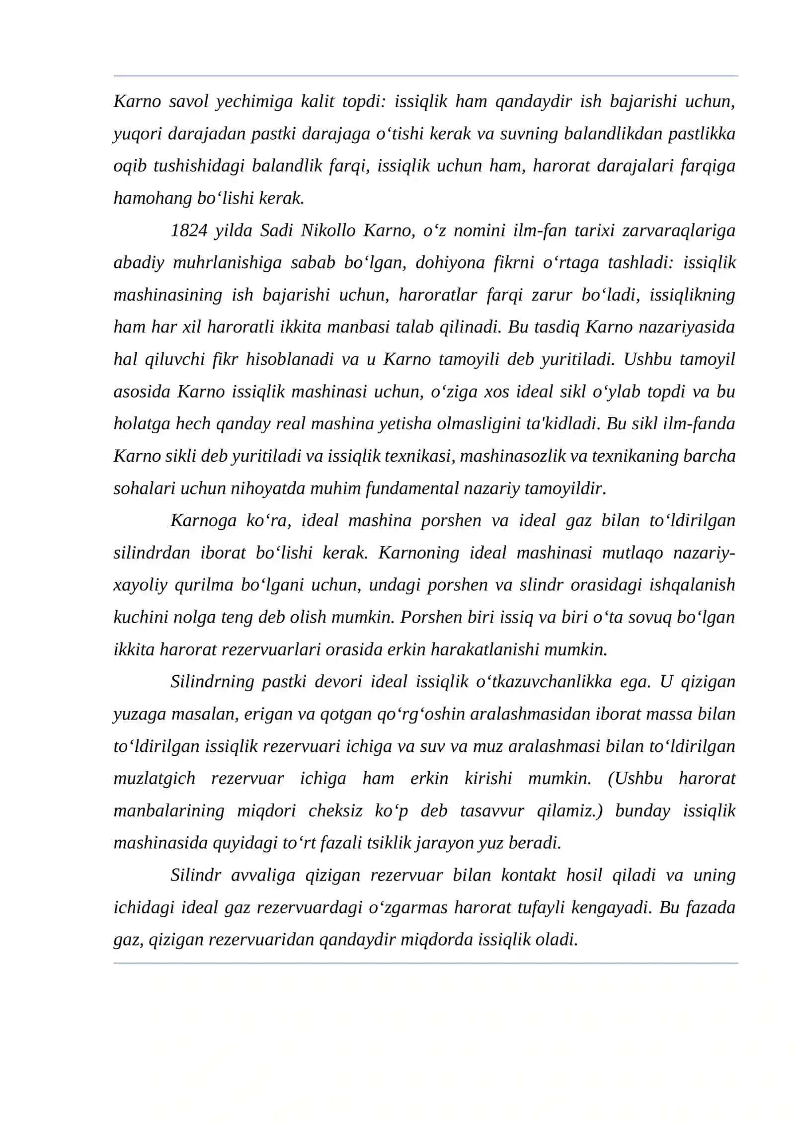 Termodinamikaning ikkinchi qonuni 4