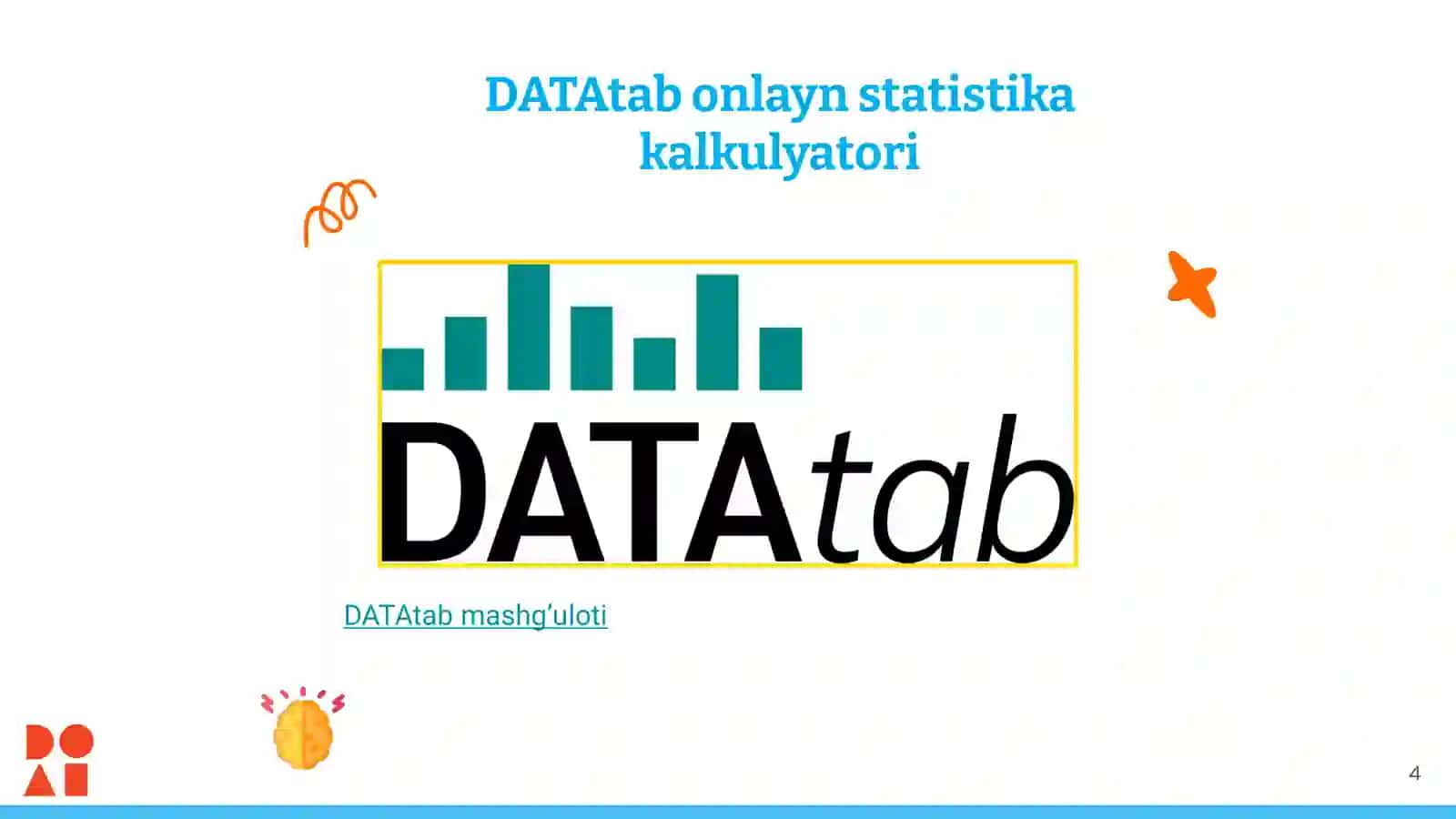 DATAtab 4