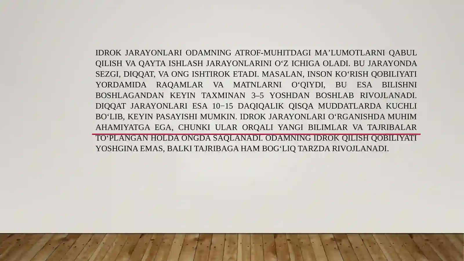 IDROKNING MURAKKAB SHAKILLARI VA O’RGANISH METODLARI 4