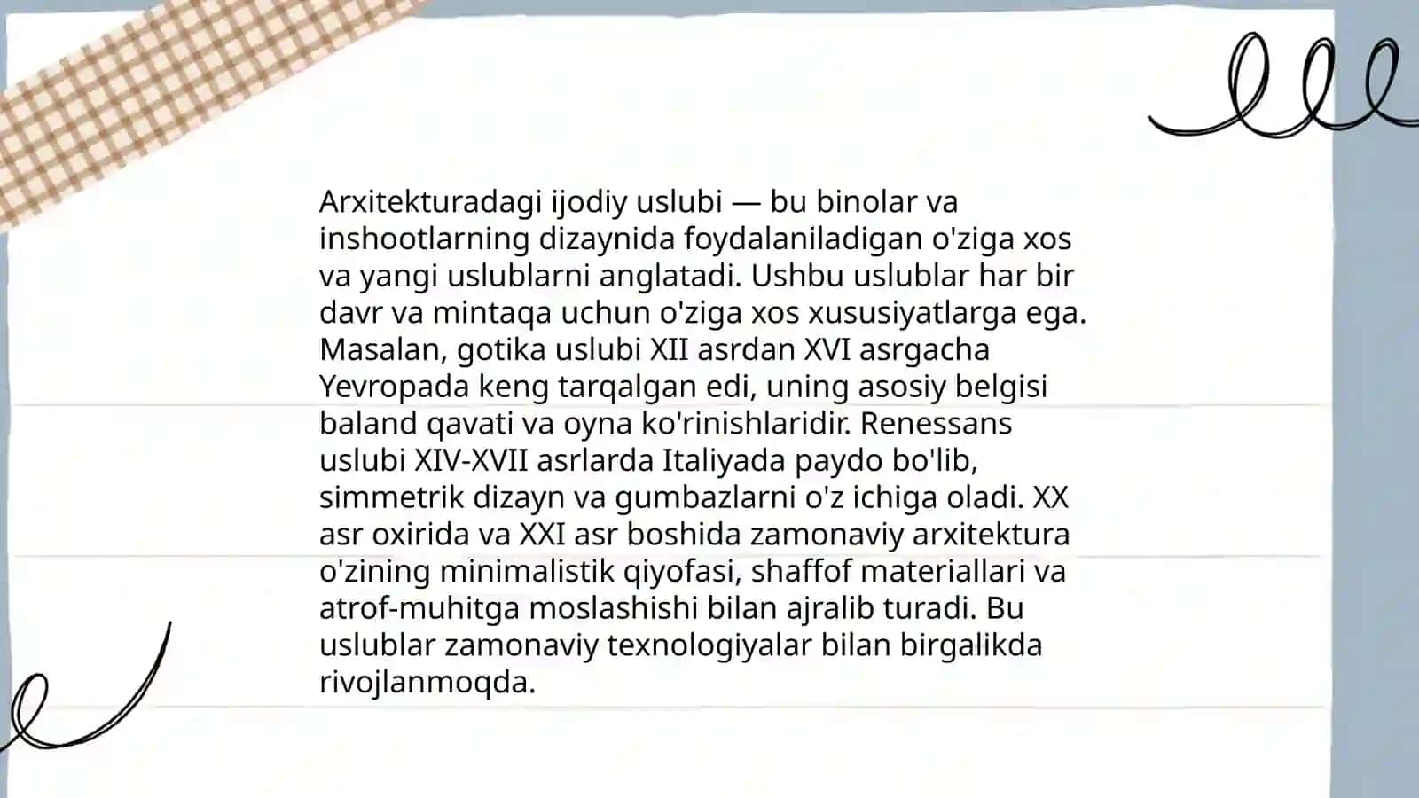 Arxitektorning hayoti va karyerasi 4