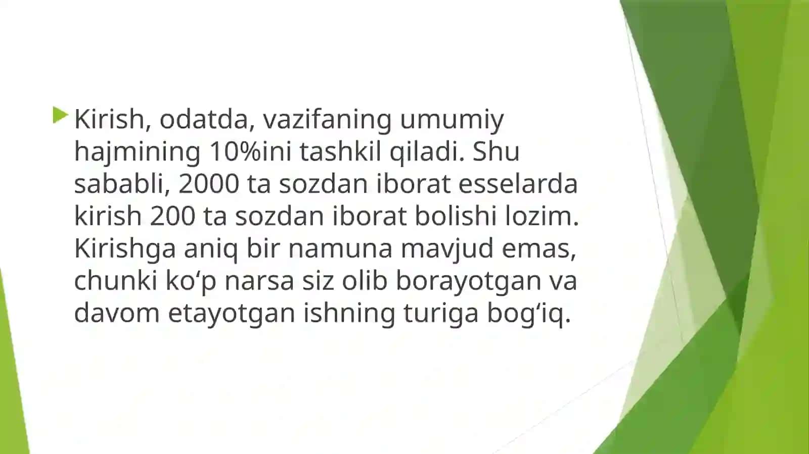 KimyoviyTexnologiyalariFakulteti 203- OOT guruh talabasiSa'dullayevIbratning Oʻzbek tili fanidan mustaqil ishi 4