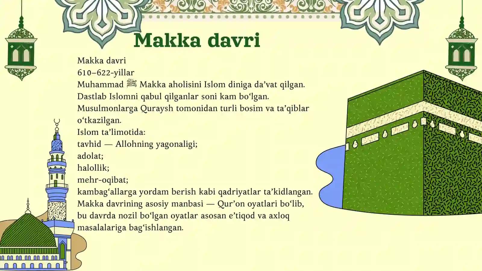 Islom dini tarixi 4