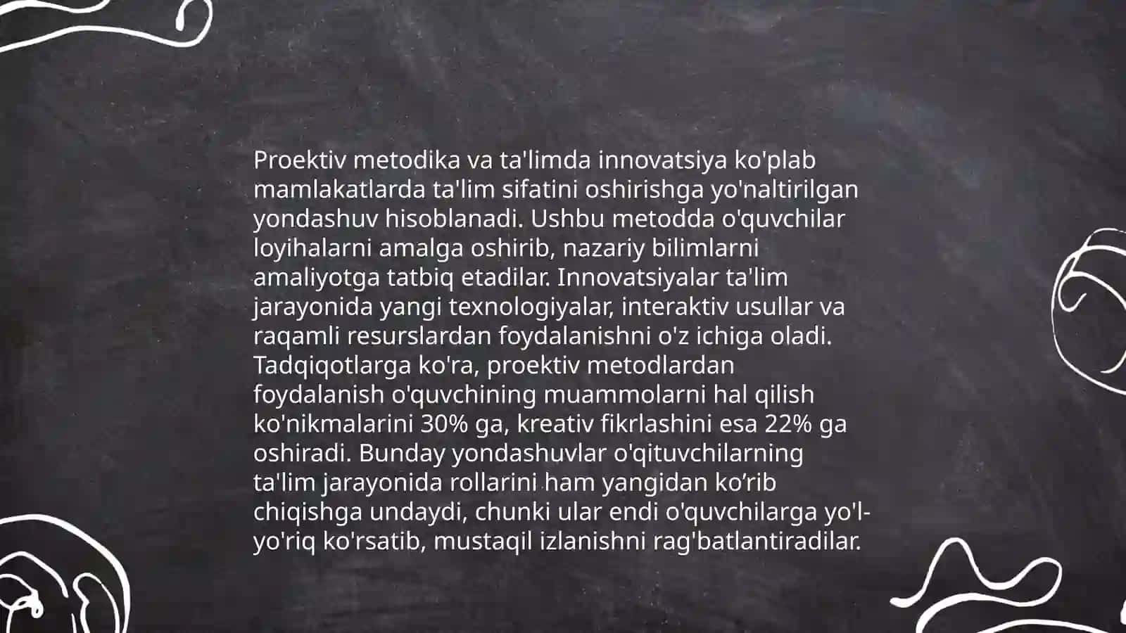 Proektiv metodikaning asosiy tushunchalari 4