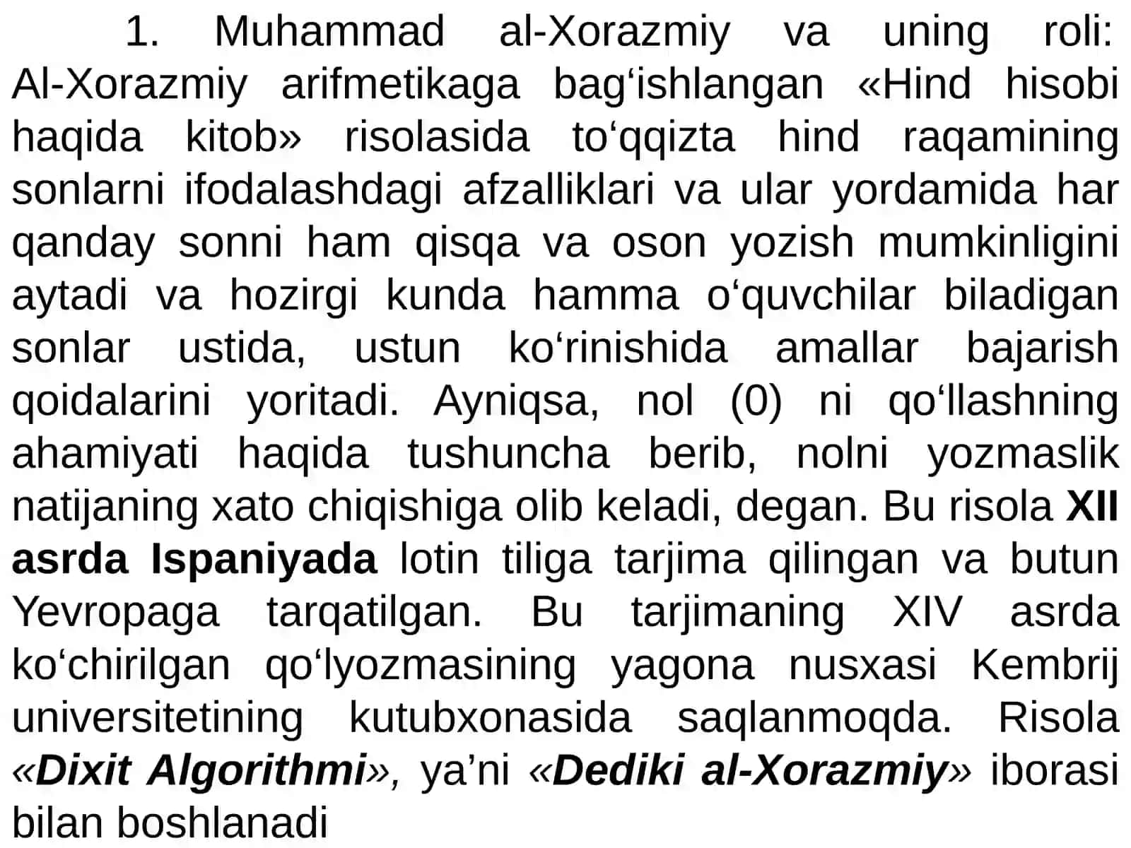 Algoritm tushunchasi 4