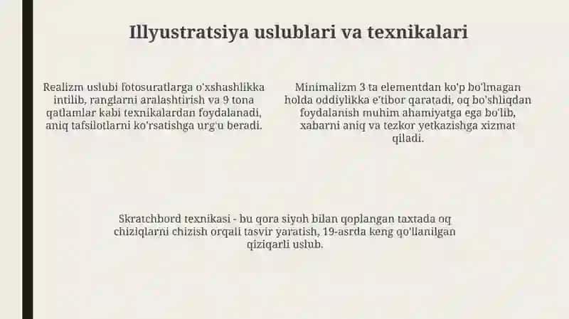 Illyustratsiya: Ta'rif va Tarix 4