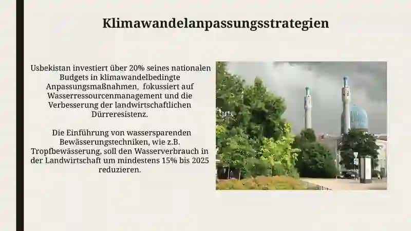 Das Klima Usbekistans: Eine Übersicht 4
