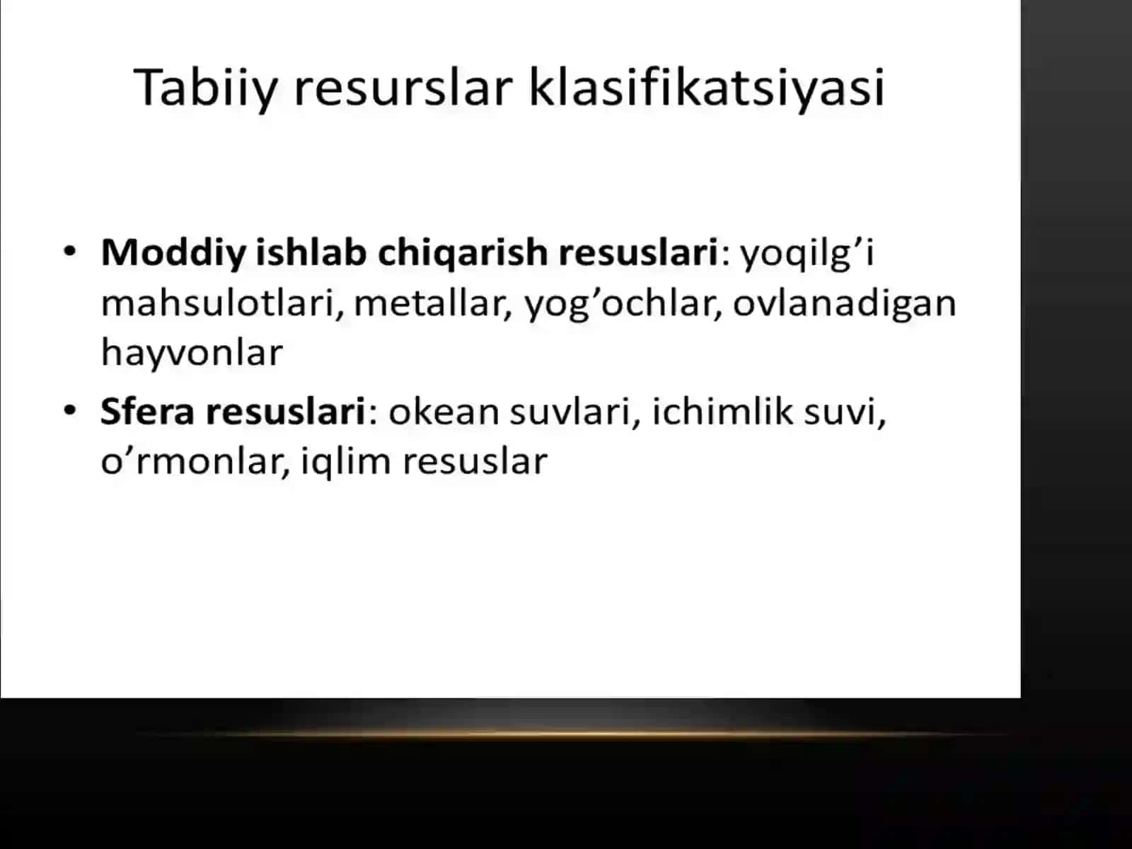 O'rmon, tabiiy resurs, o'rmon muhitining ekologik muvozanatini saqlovchi biosfera 4