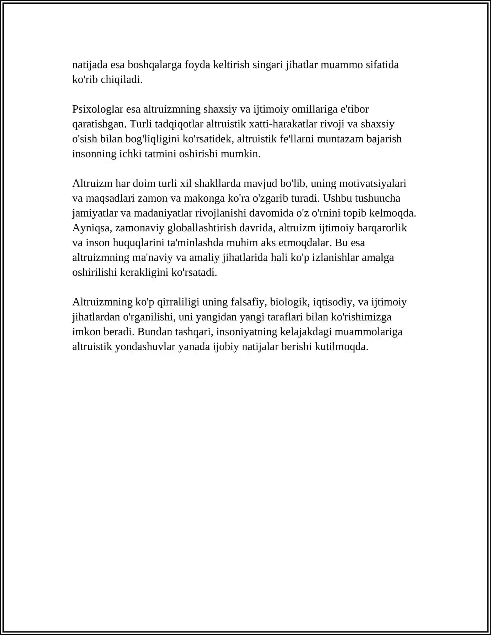 ALTURIZM HAQIDA UMUMIY TUSHUNCHA 4