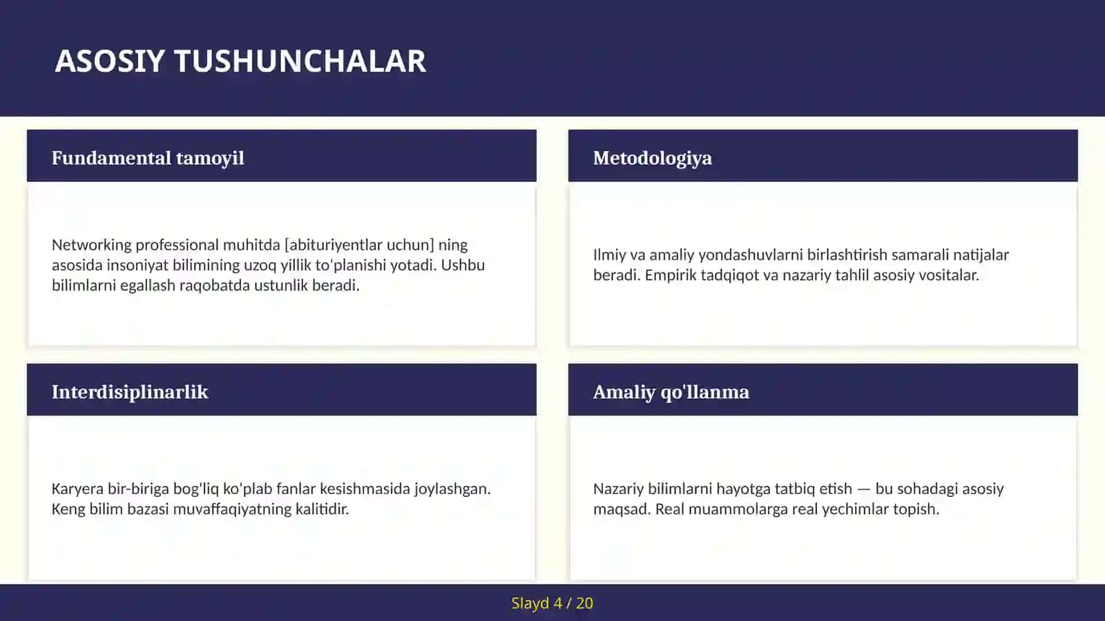 Networking Professional Muhitda [Abituriyentlar Uchun] 4