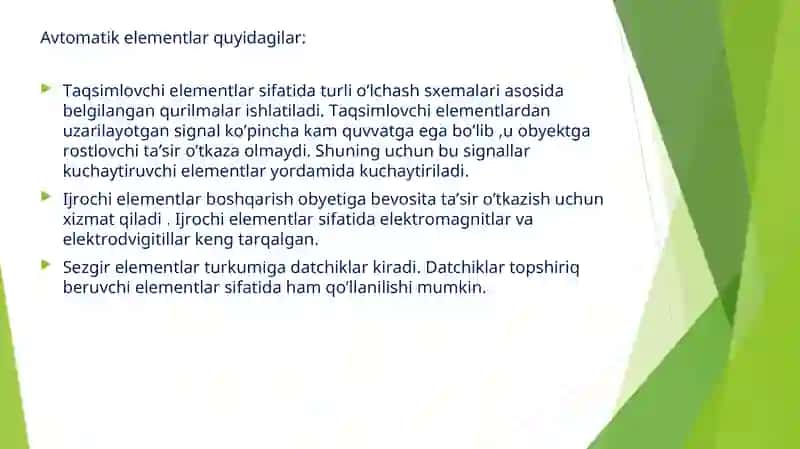 AVTOMATIK BOSHQARISH NAZARIYASI 4