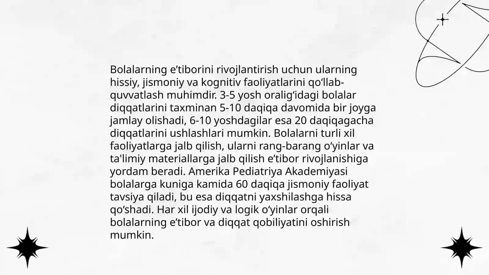 Maktabgacha yosh davrida psixik rivojlanish 4