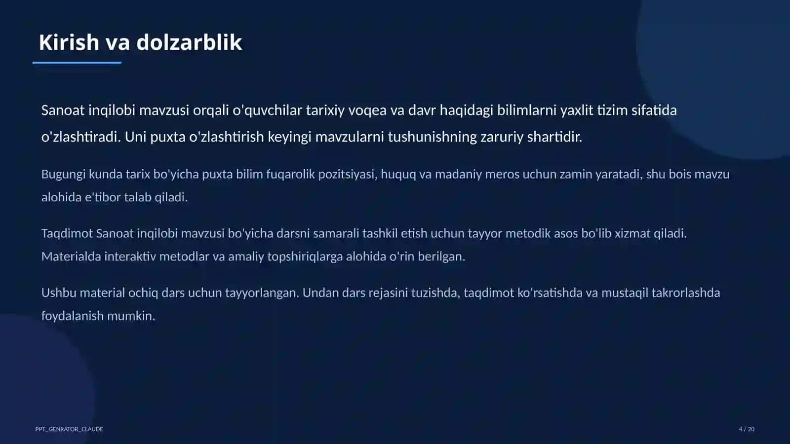 Sanoat inqilobi (9-sinf) 4