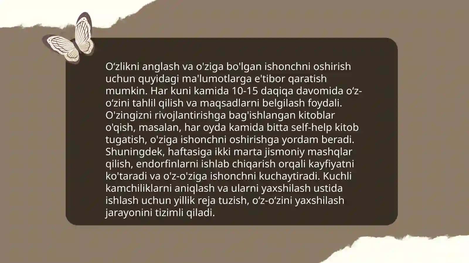 Irodaviy xususiyatlarni órganish metodlari 4