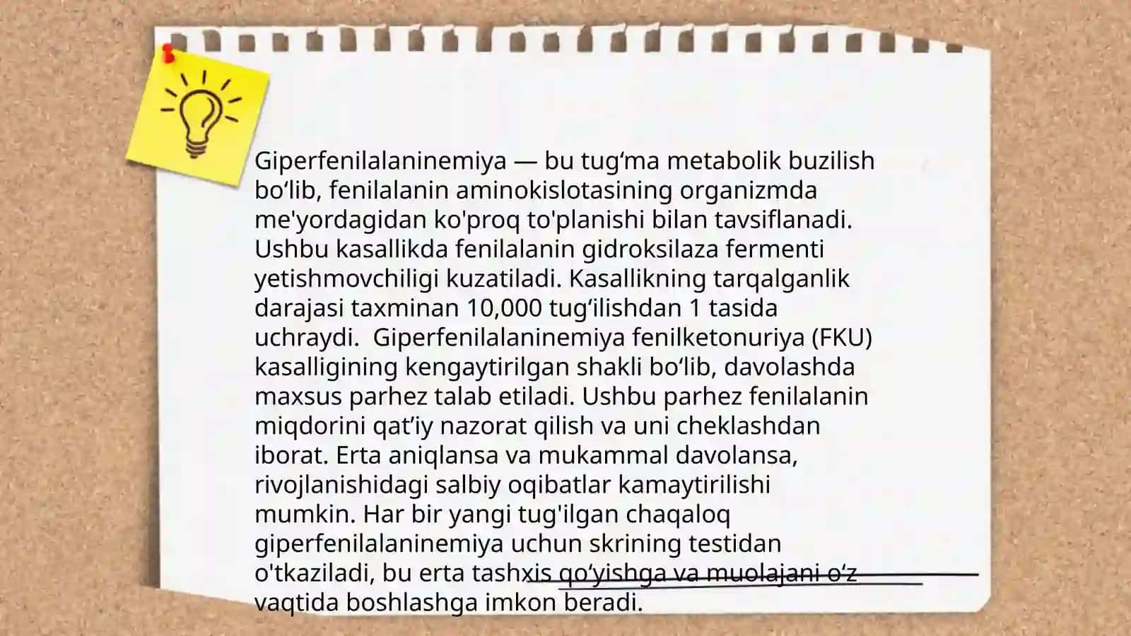 Aminokislotalar almashinuvi nasliy kasalliklar 4