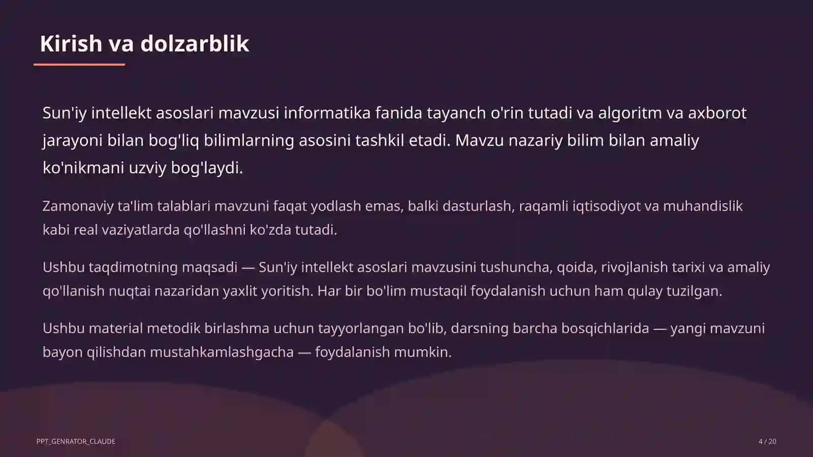 Sun'iy intellekt asoslari (10-sinf) 4