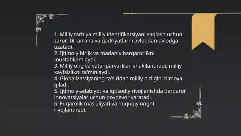 Milliy tarbiya tushunchasi va milliy tarbiya ijtimoiy zaruriyat sifatida 4