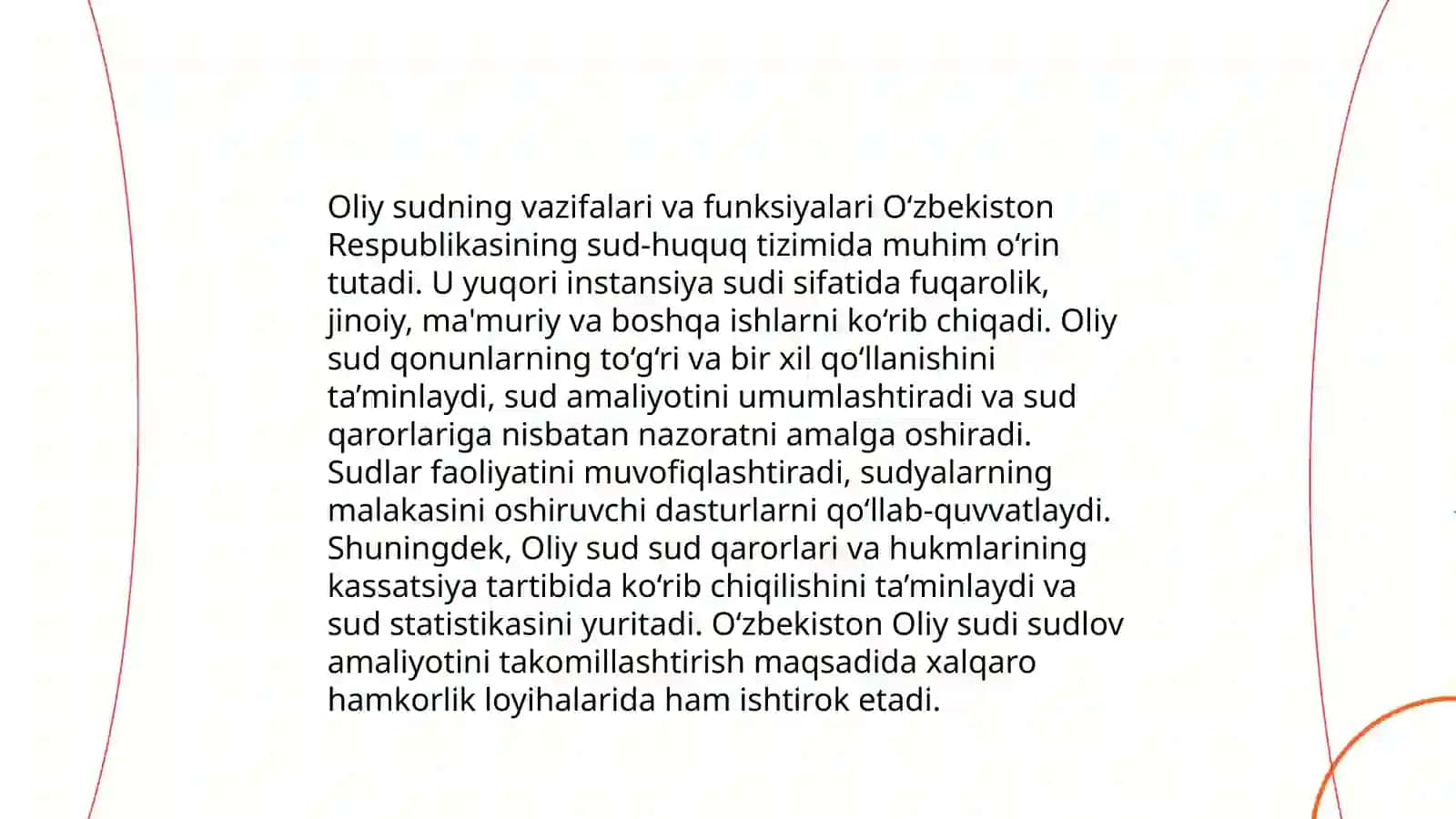 Oʻzbekiston Respublikasi Konstitutsiyasida sud hokimiyati 4