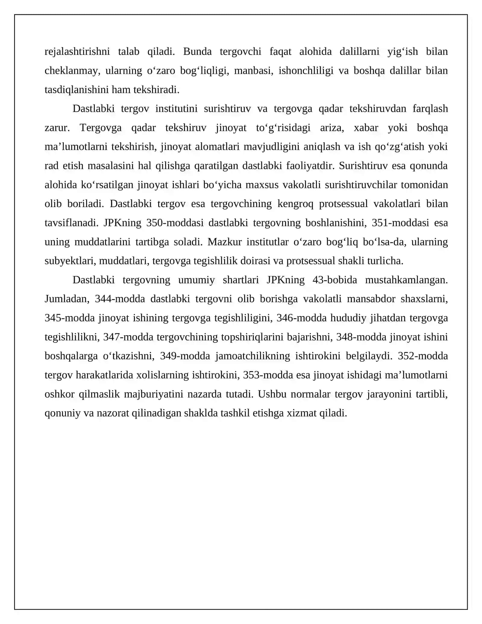 Dastlabki tergov organlari tushunchasi va turlari 4